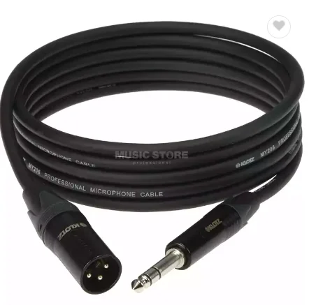 China 24awg  100% copper super flexible instrument microphone xlr  acoustic cable with best price