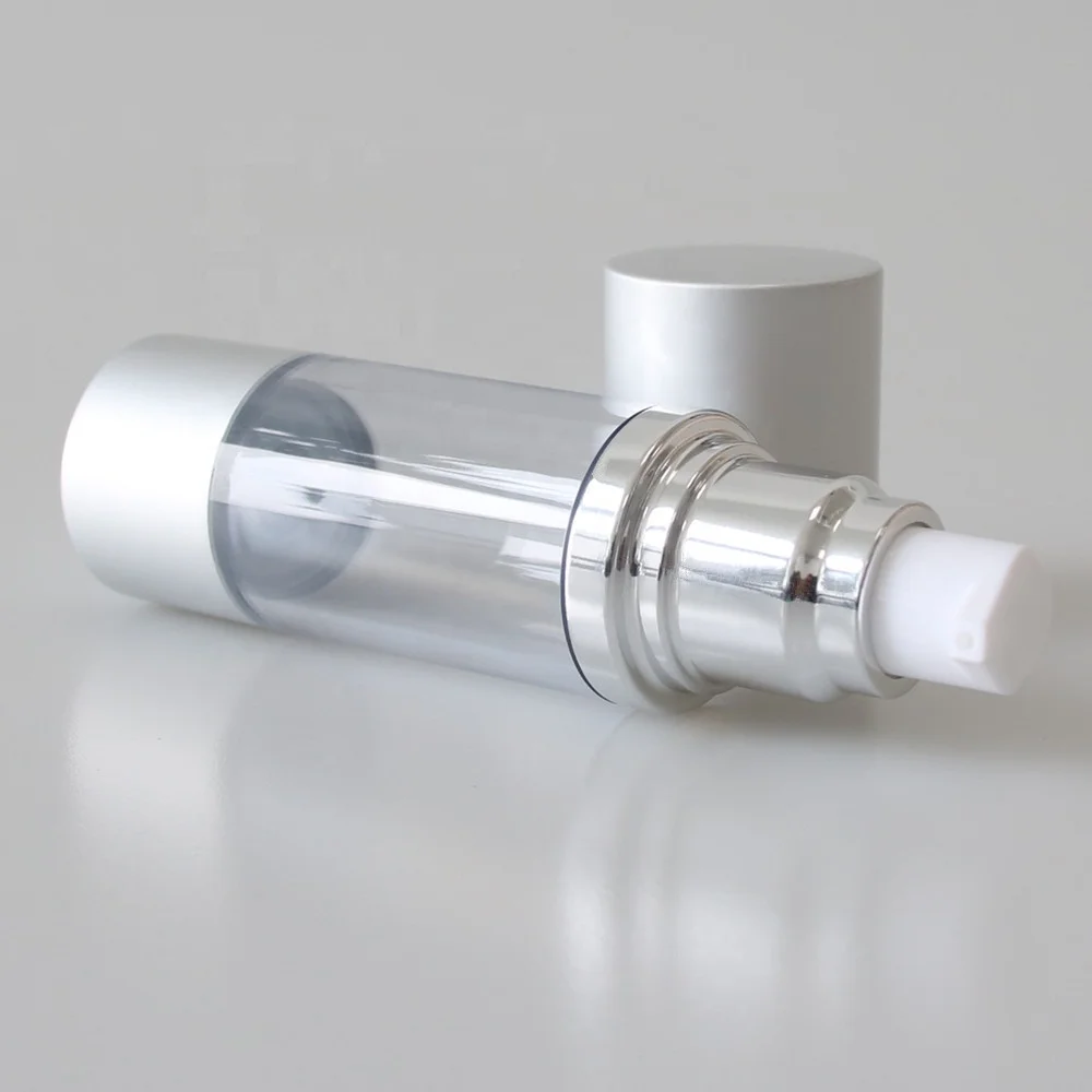 Wholesale Price 120ml Cosmetic Plastic Vacuum Airless Pump Bottle for Serum with Airless Lotion Pump