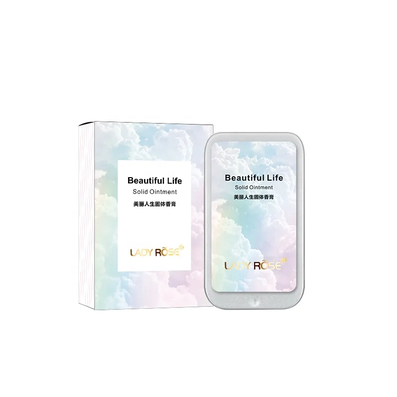 Stable Quality Solid Perfume Private Label Long Lasting Fragrance Perfume For Body