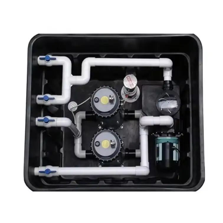 Pool Equipment All in One Inground Pool Filter Underground Water Filter System with Pool Pump and Filter