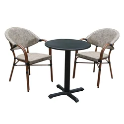 Cafe Store Table stainless steel outdoor table Metal  Modern Solid Table Base For Furniture