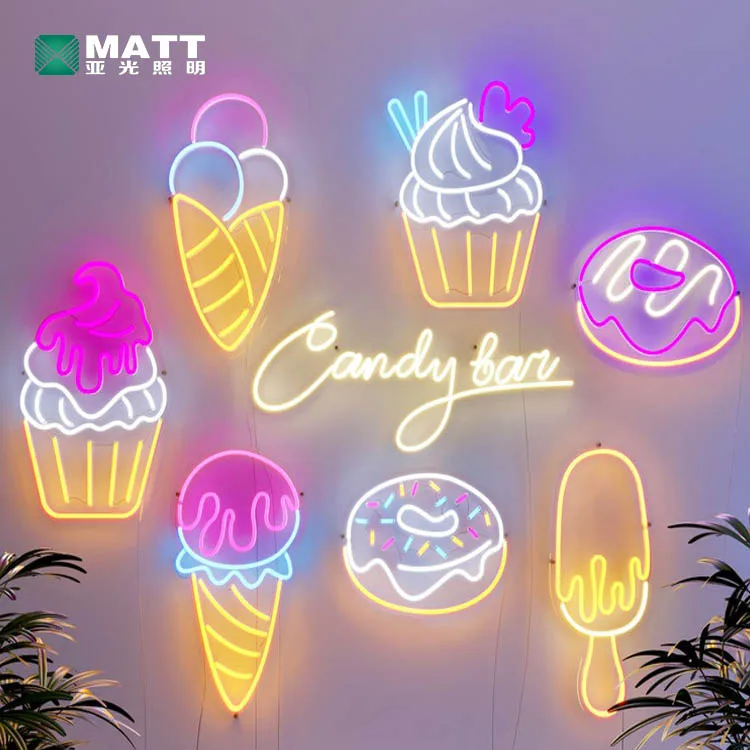 Matt Dropshipping Business Advertising Customer Product Led Letters Alphabet Drake Icon Logo Neon Signs for Bedroom