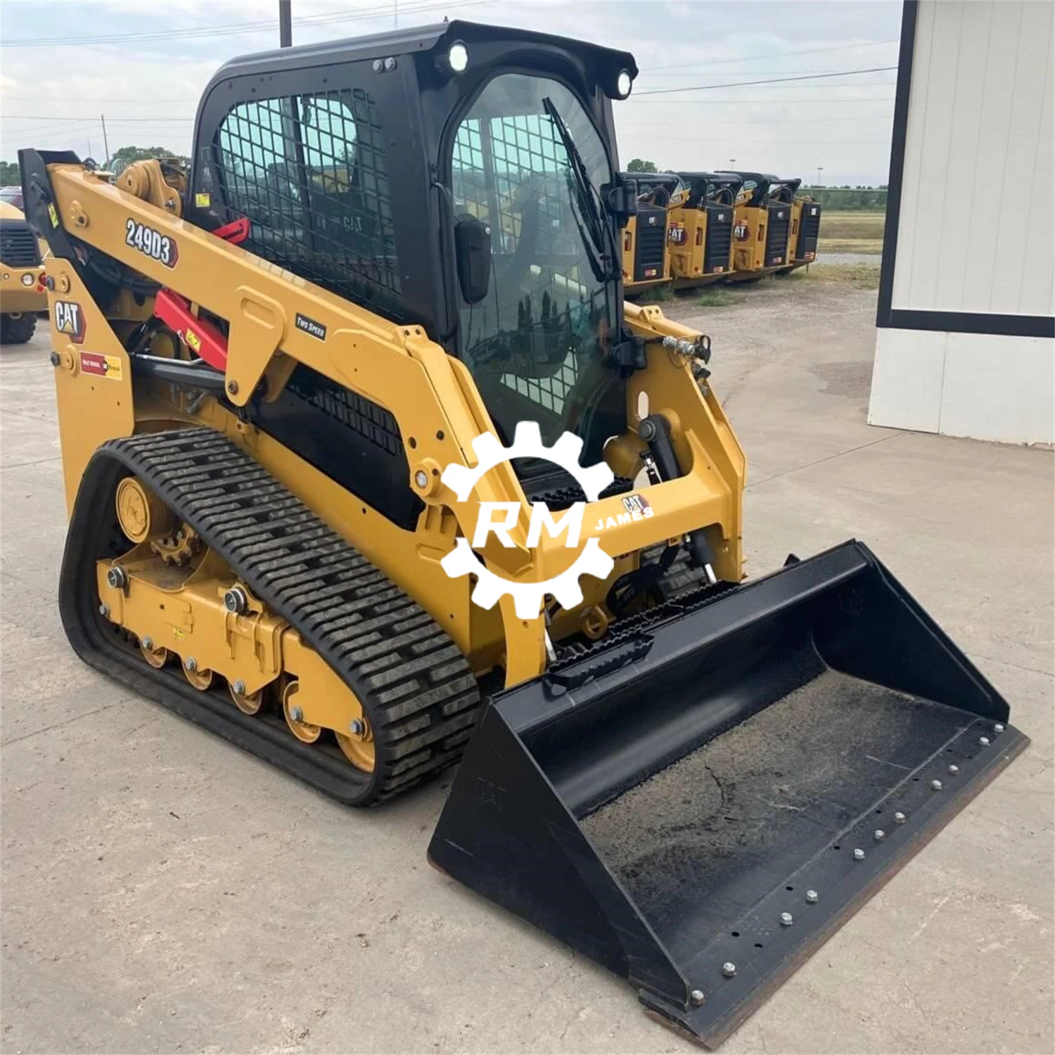 Оригинальный импортный погрузчик CAT249D3 с бортовым поворотом Лучшая цена поставщик напрямую завода б/у CAT 249D3 246C 246D 262D