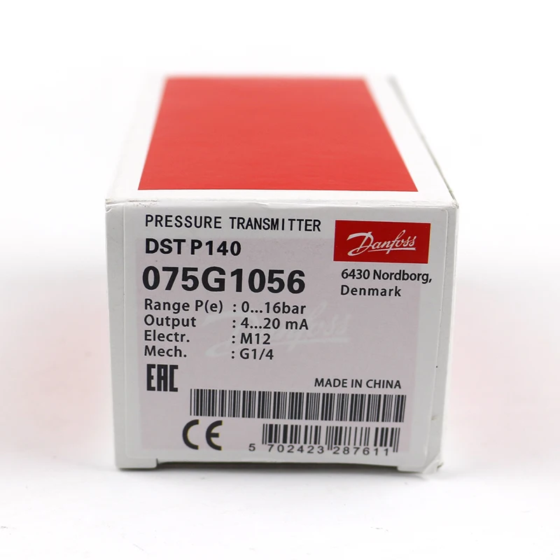 DST P140 075G1056 Danfoss pressure sensor 8-28V pressure transmitter 0~10bar brand new original DST P140 075G1056
