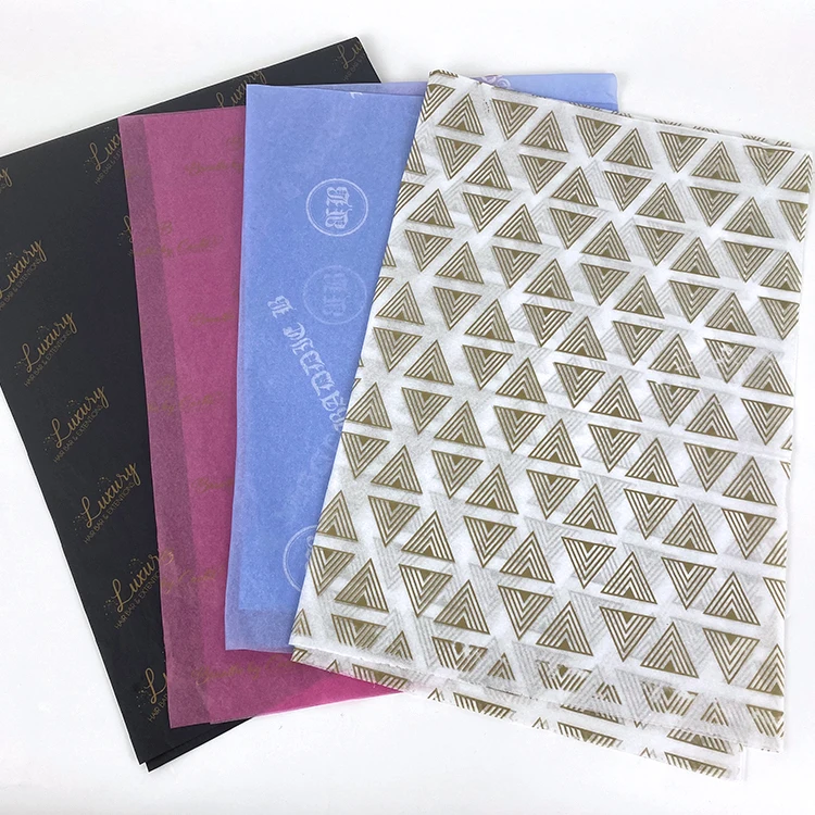  Colorful Logo Printed 17g / 22g 28g 31g Packaging Thin Silk