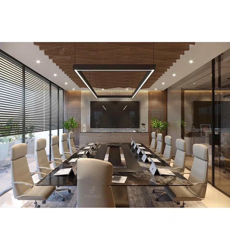 United Arab Emirates Project Turnkey Solution Latest Design Commercial Luxury Modern Head Office Furniture Set