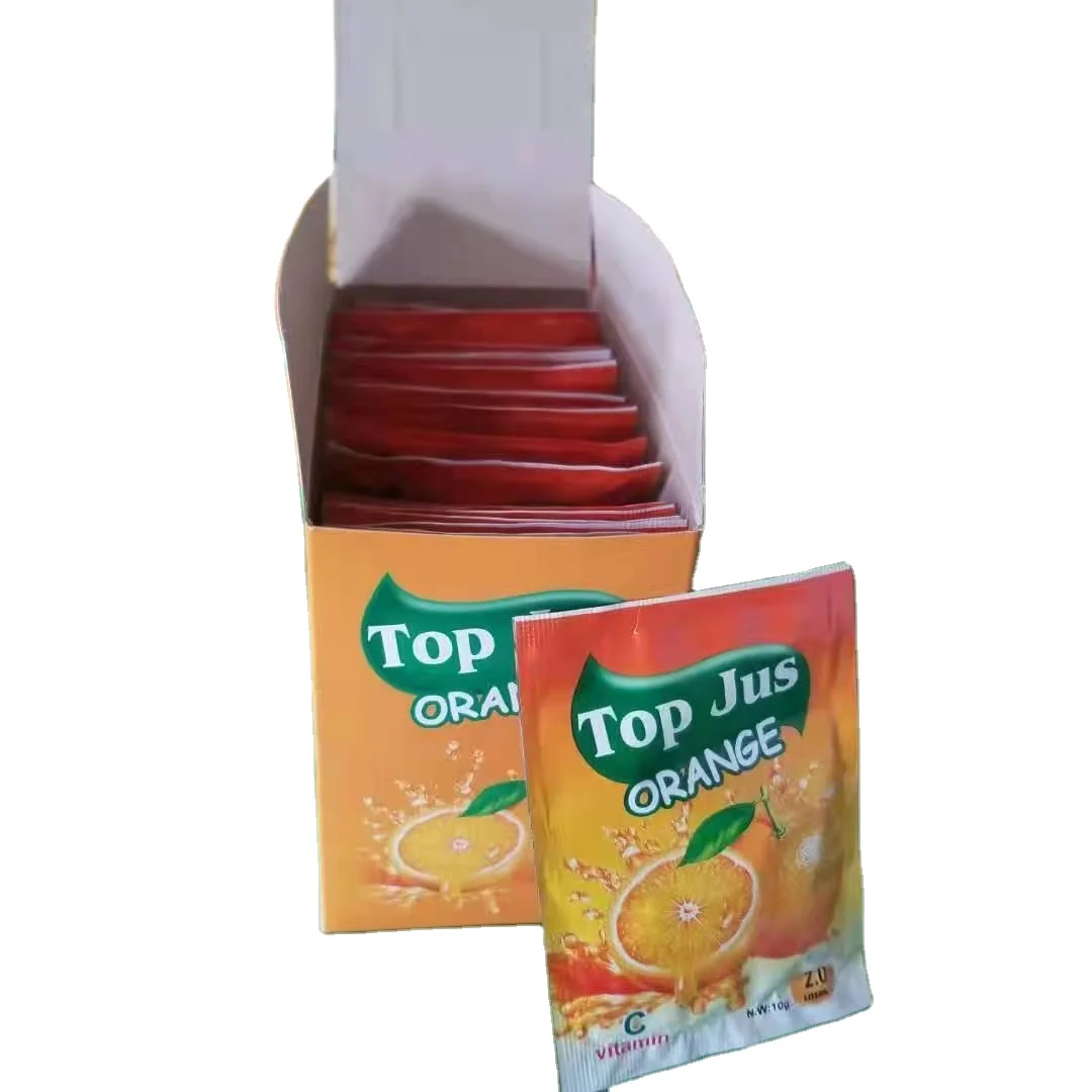 25g for 1 litre waterr orange mango strawberry lemon pineapple mix cherry  instant concentrated flavored fruit drink powder