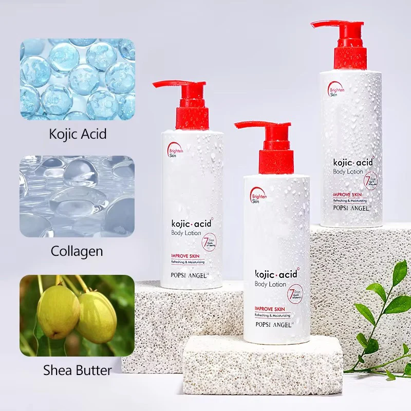 Whitening Body Lotion Kojic Acid Collagen Lightening Body Lotion Moisturizing Whitening Body Cream