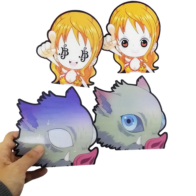 13 cm Jujutsu Kaisen 3D Motion Anime Stickers Waterproof Decals Japanese Manga Reusable Sticker