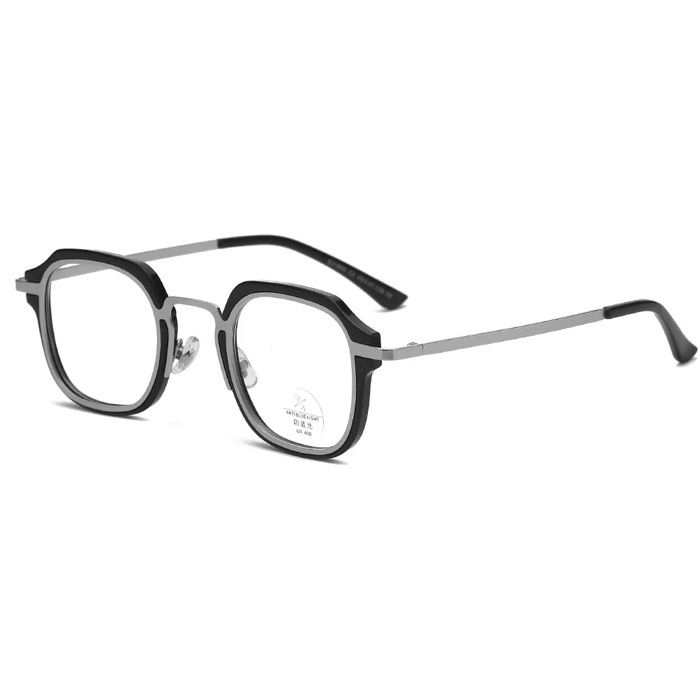 Оптовая продажа, новейшая модель мужских дизайнерских очков tr90 с антисиним светом, оправы для очков для мужчин