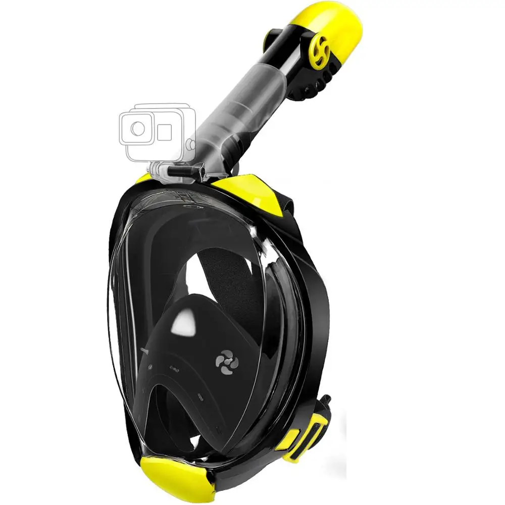 Diving Mask Full Face Snorkeling Mask Underwater Anti Fog Snorkel Mask