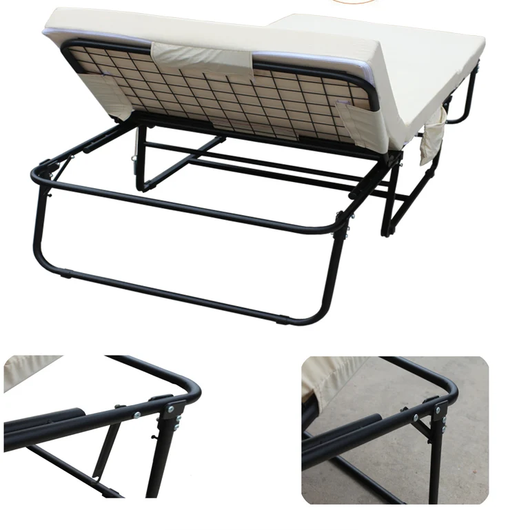 China manufactured folding bed folding beds hanging foldable  double clothes folding bed designs