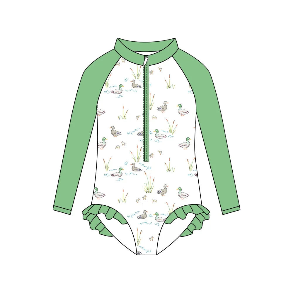 2024 popular Girls childrenswimwear kids bathing suits pretty girls  swimsuits