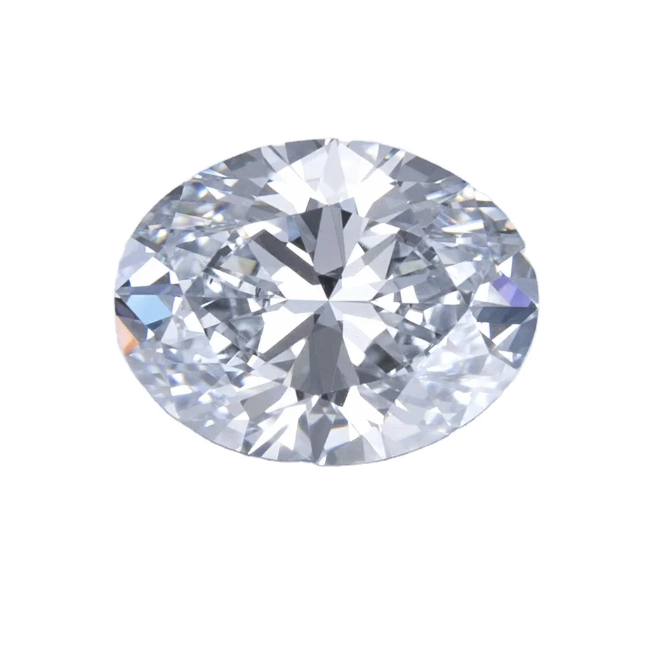 Synthetic Diamonds Loose DEF VS 0.3-1 Carat HPHT CVD Polish Oval VVS Manufacturer Wholesale Lab Grown Diamond Jewelry Ring Women