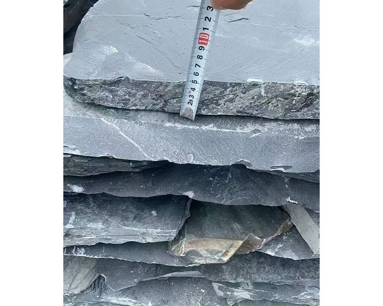 Natural Black Slate Basalt Stone Ariston Irregular Shaped Paver For Exterior Stone Cladding Wall Decoration Floor Tile