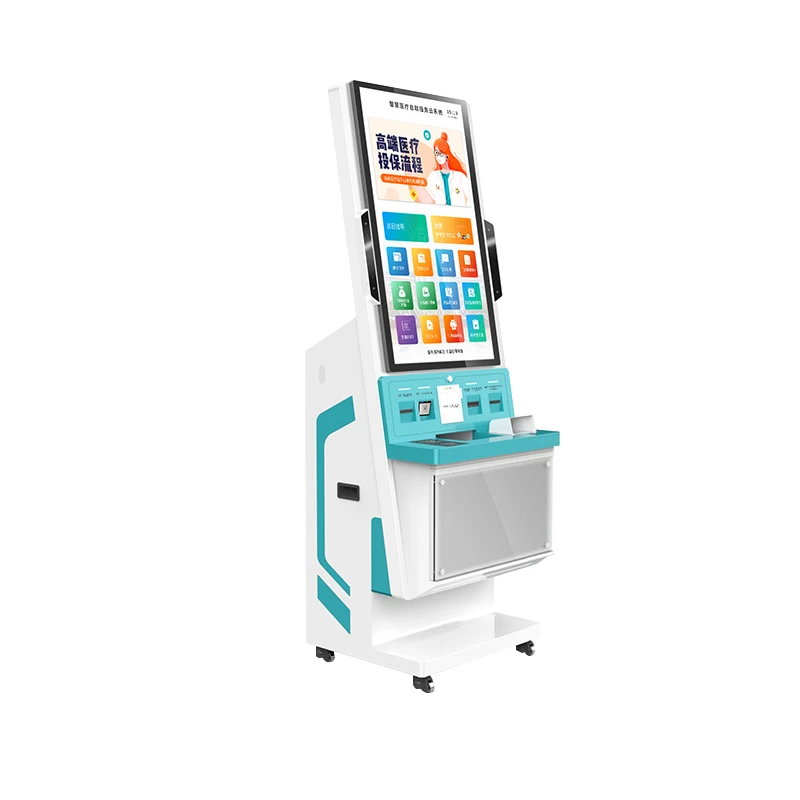 Hospital medical large screen self-service inquiry registration appointment kiosk recharge printing terminal