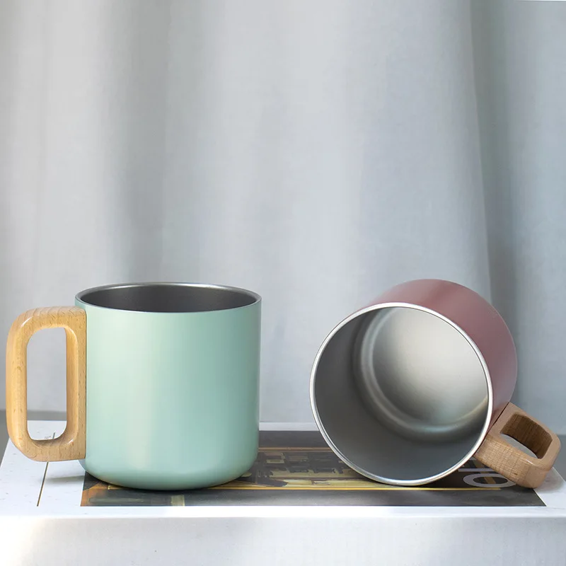 Stainless Steel Coffee Cup Insulated Coffee Travel Mug Eco-friendly Coffee Mug Wholesalers with Lid