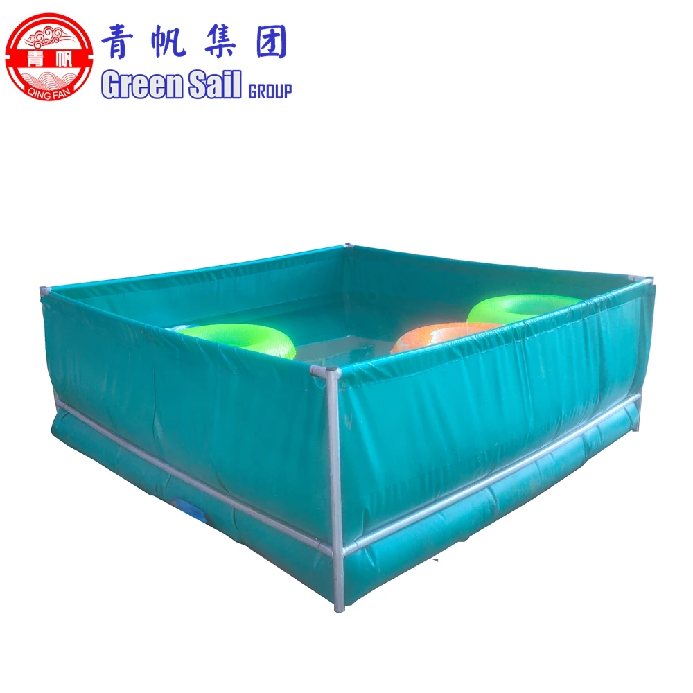 Low Price 2mx2m or customized  Small Size Farm Fish Farming Spawning Swimming Pool for Fish Raising or Kids Swim