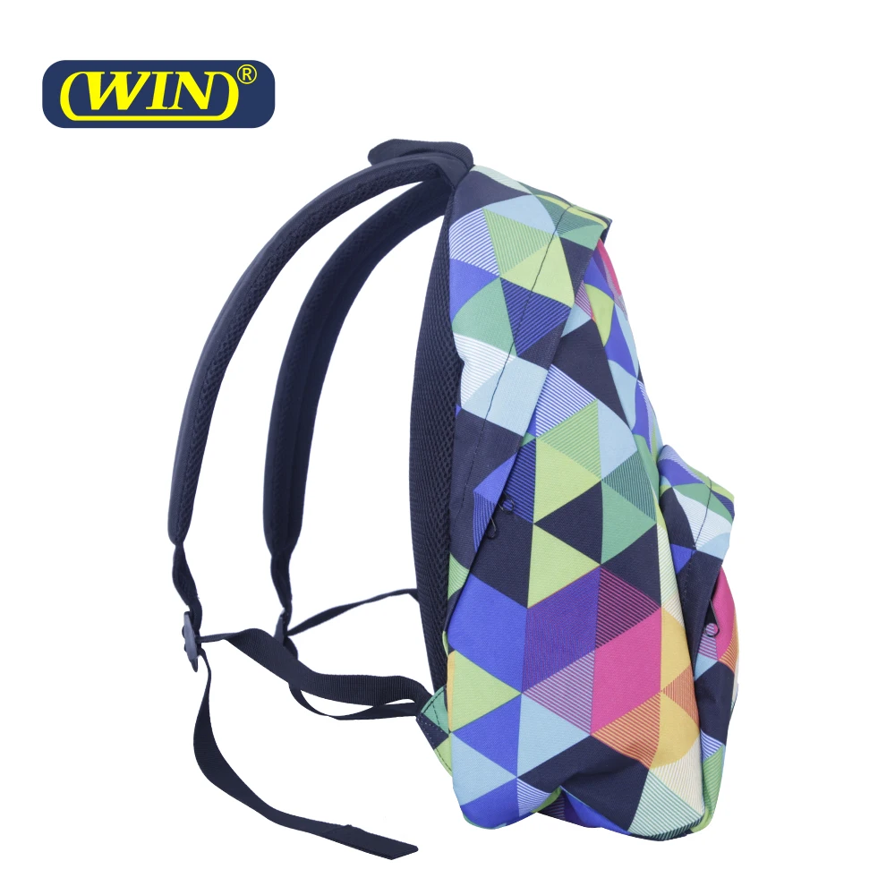 Stylish Printing Large Capacity Reflective Logo School Backpack Bag For Kids