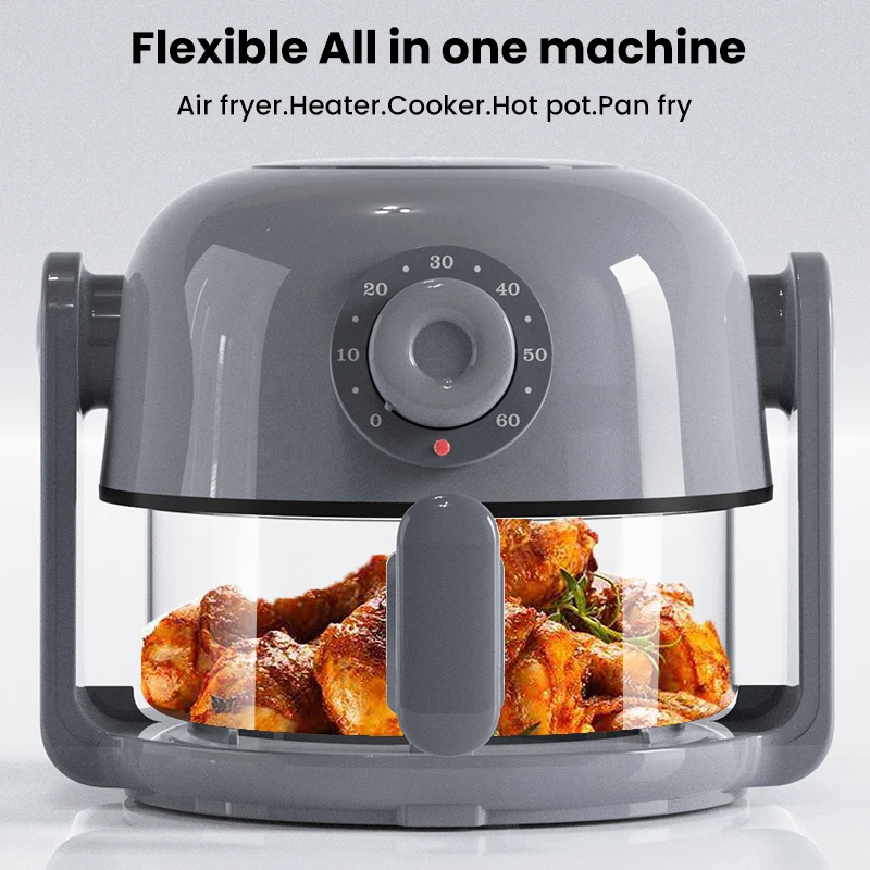 Wholesale Energy Saving Fryer Flip and Grill Combo Top Pan Fast Cooking OEM Multiple Function Air Fryer