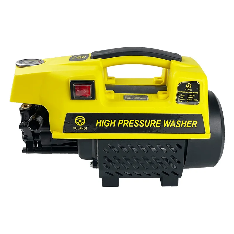 portable car washer equipment car caring machine foam cannon pressure gun brushes high pressure car washer