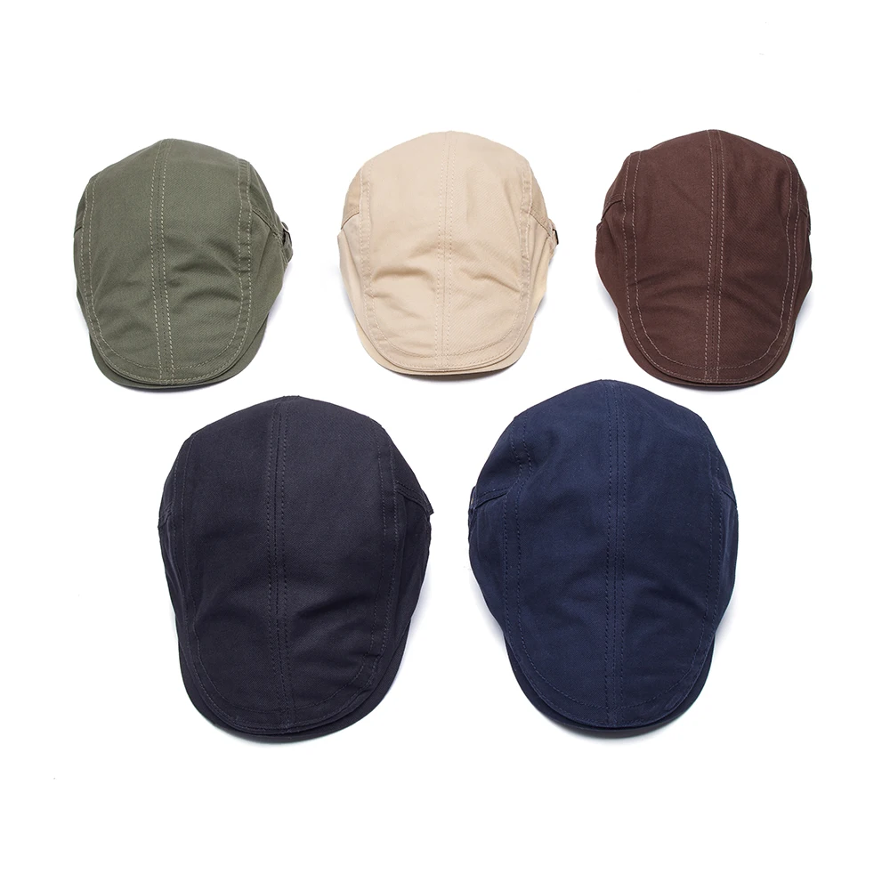 Patrones de boinas tejidas крючком Французский Берет военный Регулируемый Гэтсби с закруглёнными краями и пуговицей сверху шапки кепки для гольфа художников кепки для мужчин для женщин