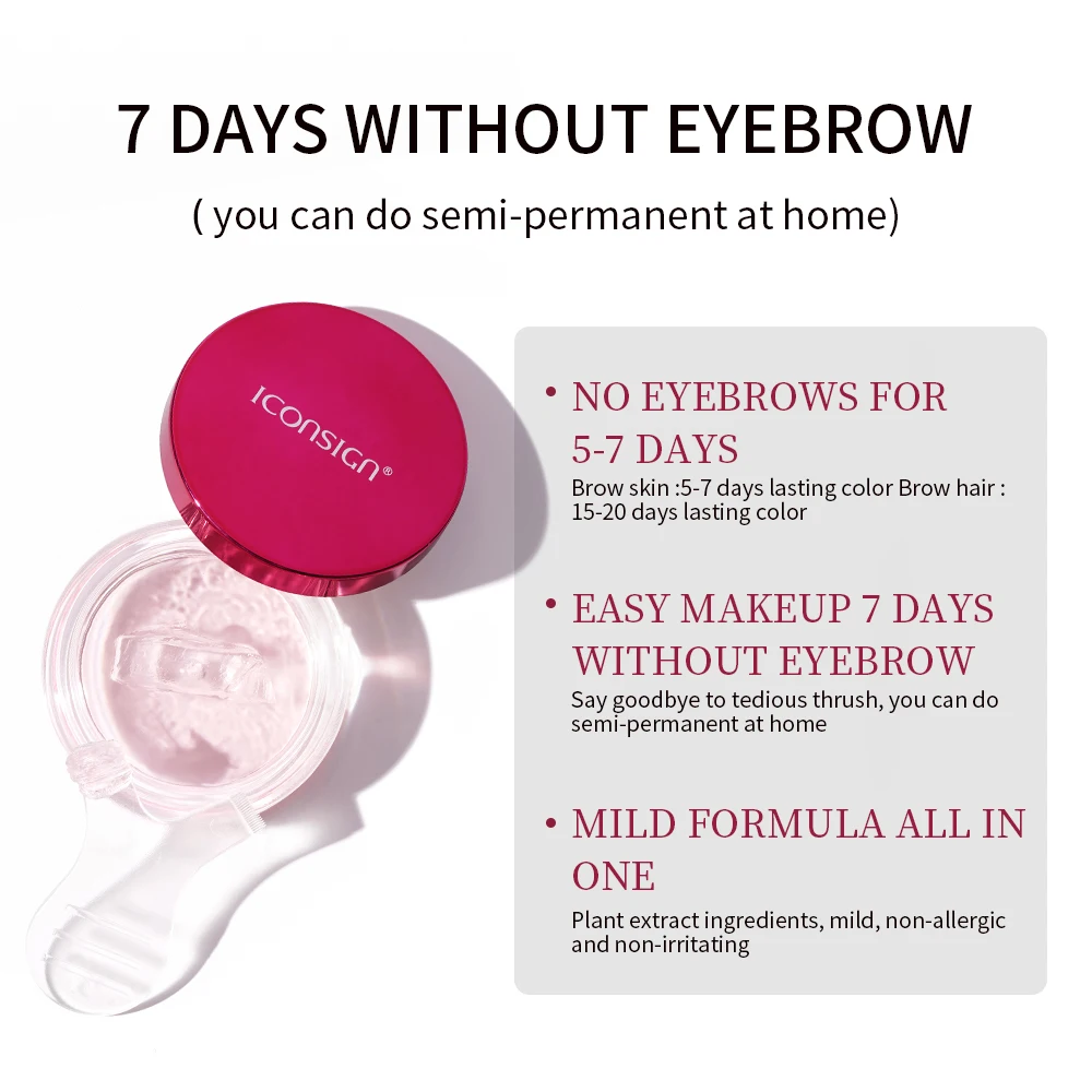 Iconsign 4IN1 Keratin Lash And Brow Lift Tube Perm Wimpern Eye Lash Lift And Brow Lamination Henna Eyelash Eyebrow Tint Dye Kit