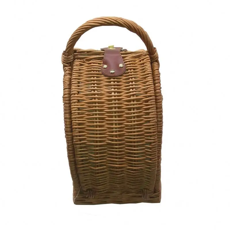 Rattan picnic blanket basket vietnam wicker basket