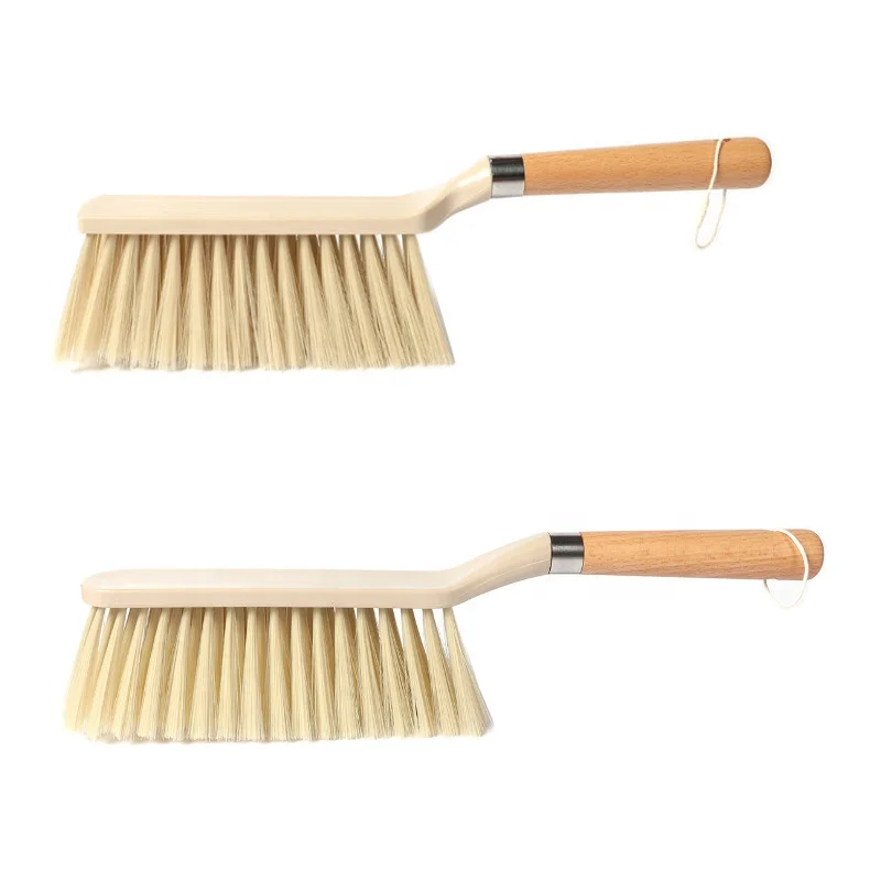 Beech bed brush bedroom bedside dust brush high quality brushed cotton bedding