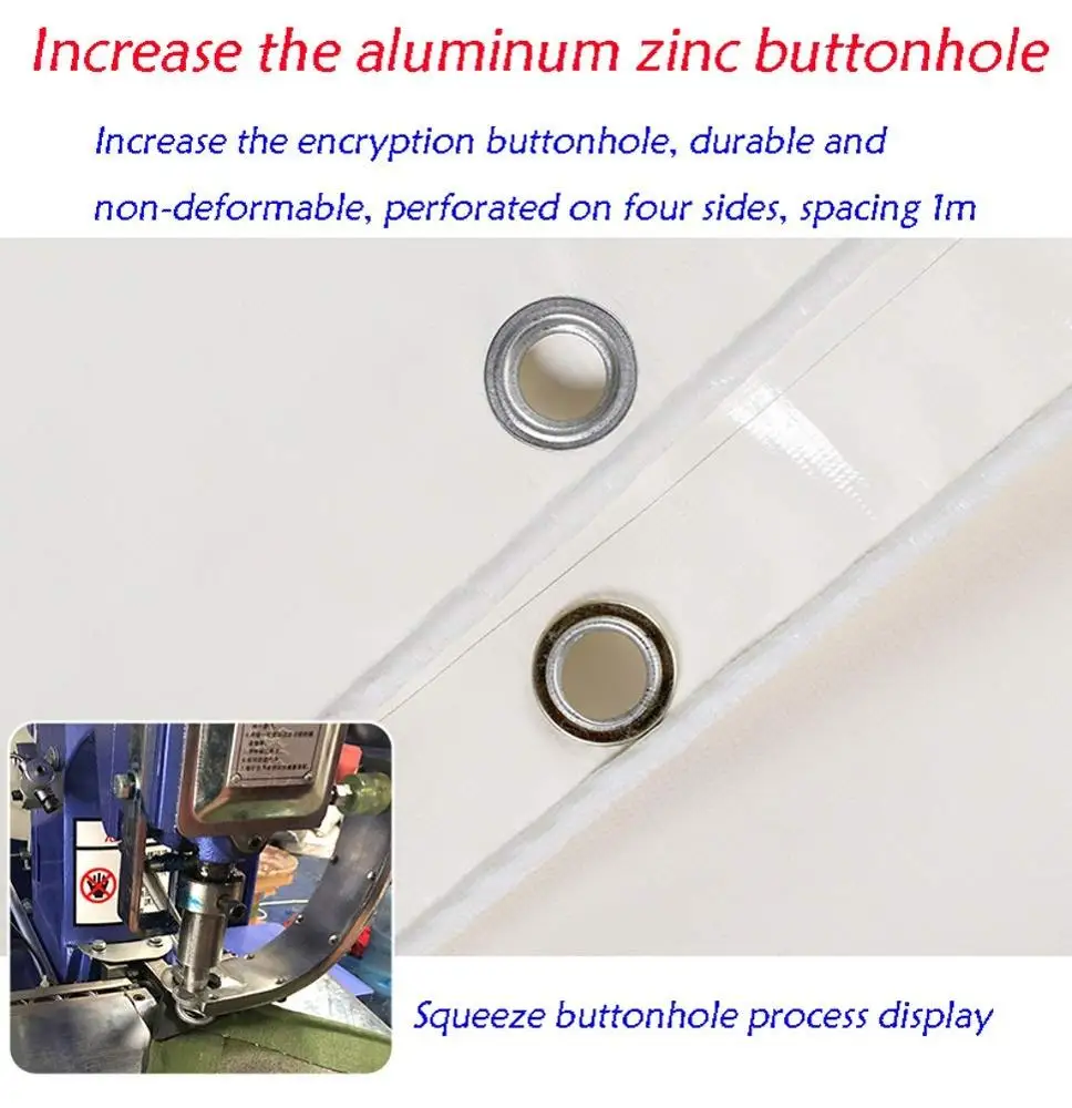Водонепроницаемый белый брезент с покрытием pv для покрытия грузовика