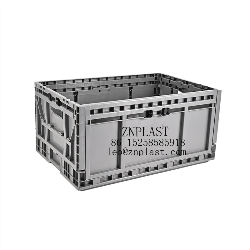 600*400*300 складной ящик для овощей пластиковый ящик для хранения с окном