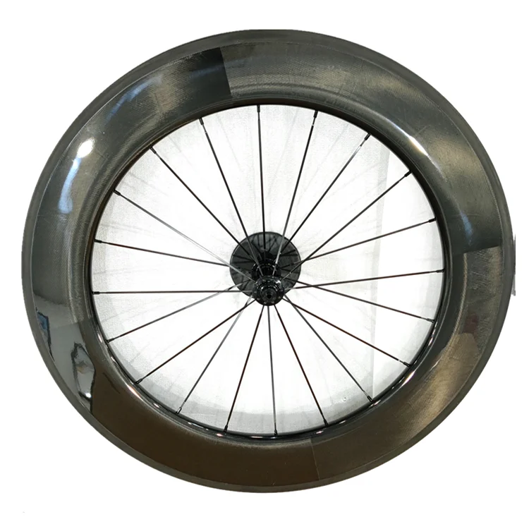 
bicycle carbon wheels 88mm depth UD glossy tubeless clincher wheels 700C road bike carbon wheel set 