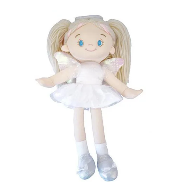 JM9057 Красивая плюшевая фея кукла с крыльями