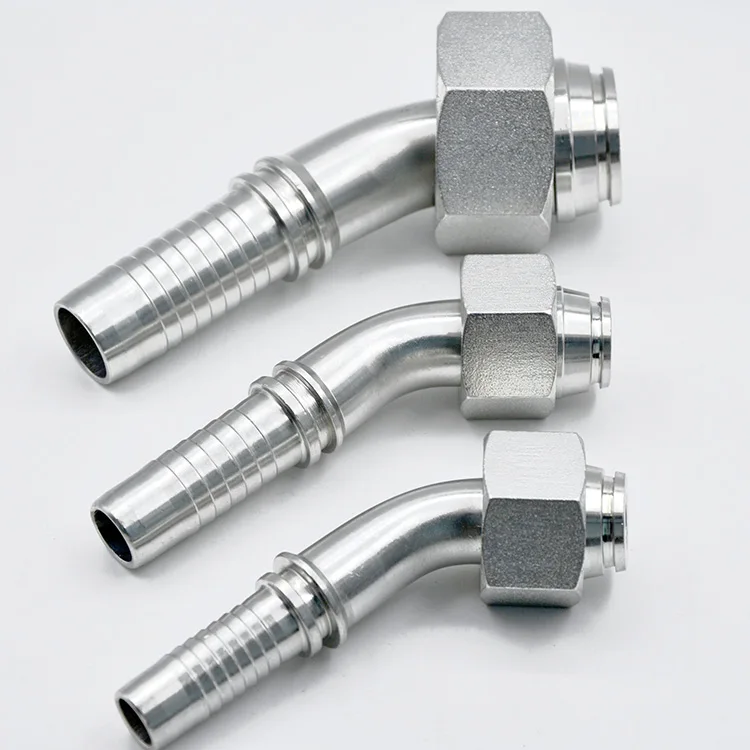 Customized High Quality Male Orfs Hydraulic Elbow Hose Pipe Fittings And Ferrules Distributor