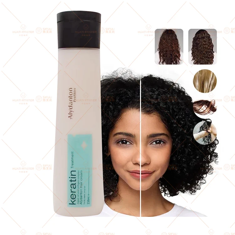 Huati Sifuli Alydanton Wholesale 238ml silk protein curling moisture anti frizz hair curl defining cream for curly hair