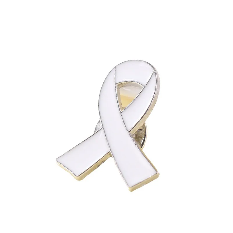 Фабричная эмалированная брошь для выявления рака молочной железы розовая красная фиолетовая сине-зеленая оранжево-желтая лента значок на лацкан