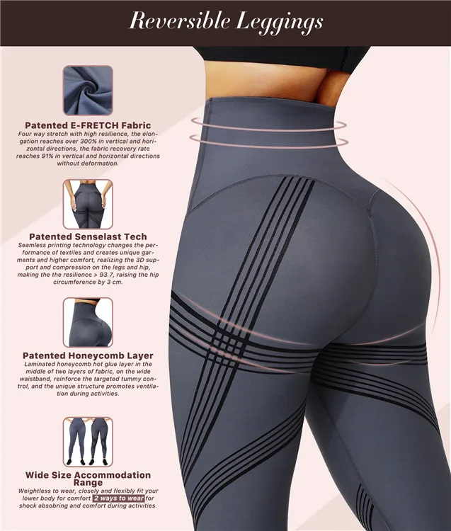 Hexin Shapewear Verified Pro HEXIN Corset Secret Seamless Yoga Pants High Waist Slimming Body Shaper Control Panties Sport Leggings Women Workout Shapewear Tights