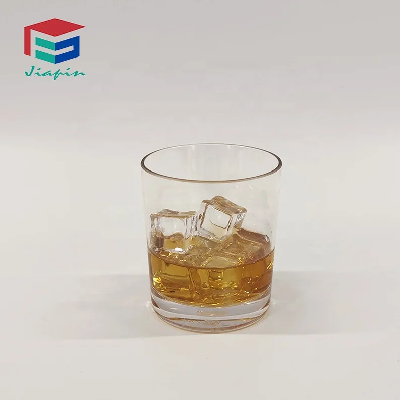 
8 oz. Customizable PC Plastic Old Fashioned Glass Polycarbonate rock Tumbler 