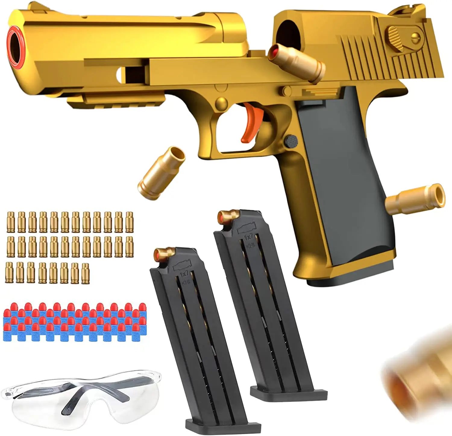 New Arrival Toy Guns With Bullets Shoot Kids Gun Weapons Shooting Play Set Plastic with Bullet Shoot for Boy Weapons Toy