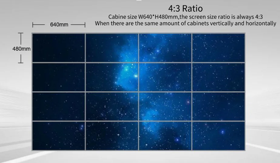 Hot Sale indoor Gspark series P2 Fixed Video Wall Panel  Splicing Digital Screen Advertising Poster Led Indoor Display Screen