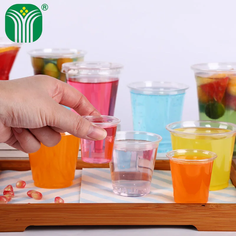 hot sale disposable 150ml clear plastic cup