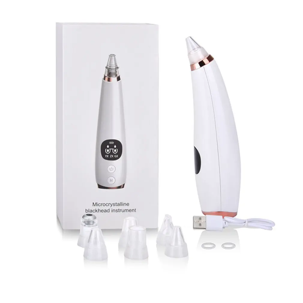 Teenager Korean Uk Blackhead Removal Electric Facial Skin Care Pore Cleaner Gun Vacuum Suction Blackhead Remover For Home