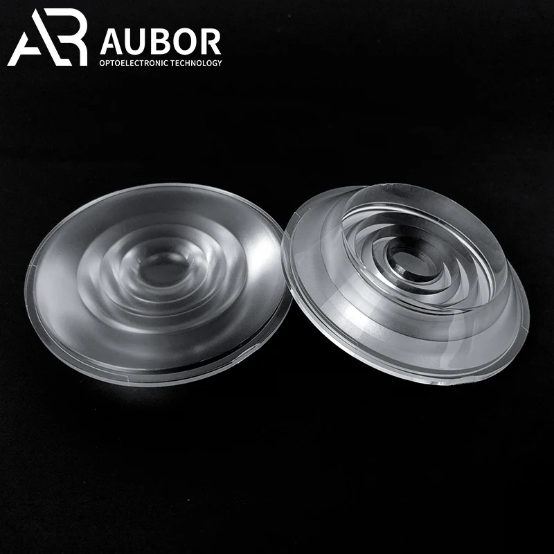 China Optic Lens Manufactures Zoom 0ptical Lens 60MM Plano-convex Lenses for Led Lenses Module Lens
