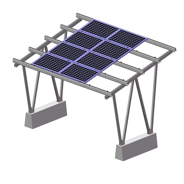 Wholesale Chinese Reasonable Price Waterproof Technology Structure Pergola Aluminium Solar Carports System