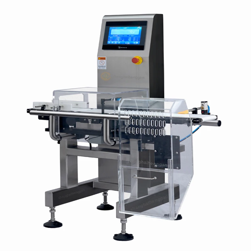 High quality automatical check weigher for food nut accurate weigh checking machine