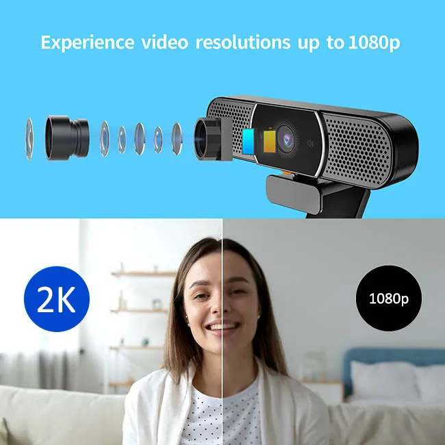 Все в 1 веб-камера USB мини-Конференц-бар с уединенным покрытием ролик 94 градусов широкий совместим со штативом для личного офиса