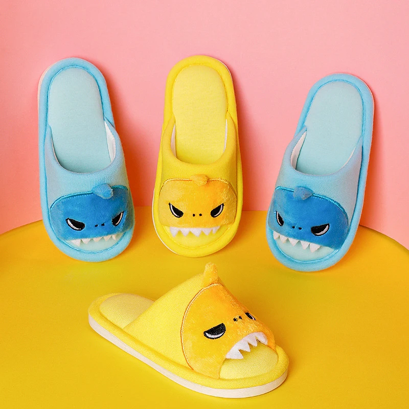 Drop Shipping Cute Causal Children House Slippers Cartoon Slippers Cartoon Kids Slippers Outdoor