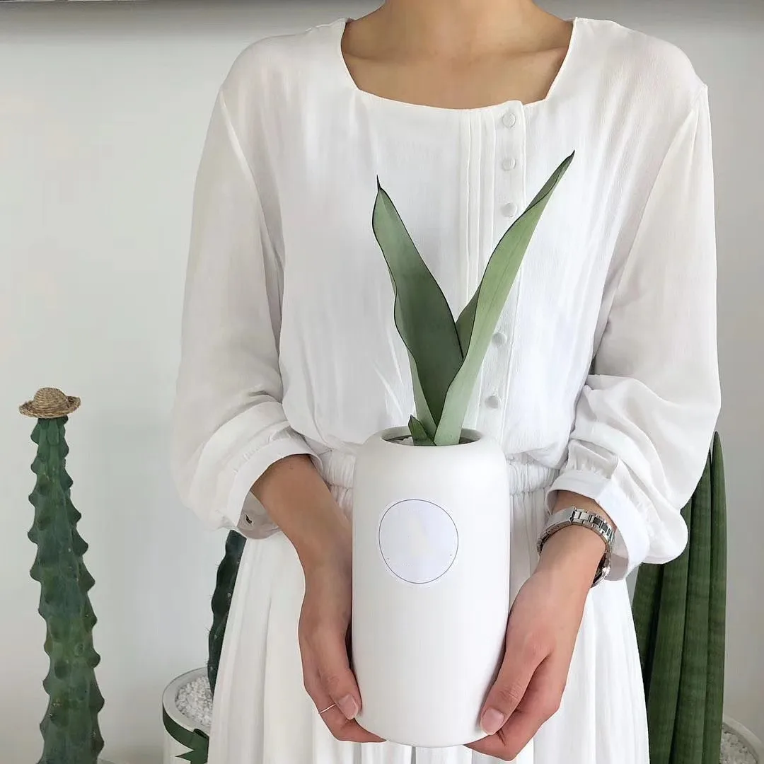 Nordic Ins Style Cheap Ceramic Flower Pots Indoor Matte Long Flowerpot