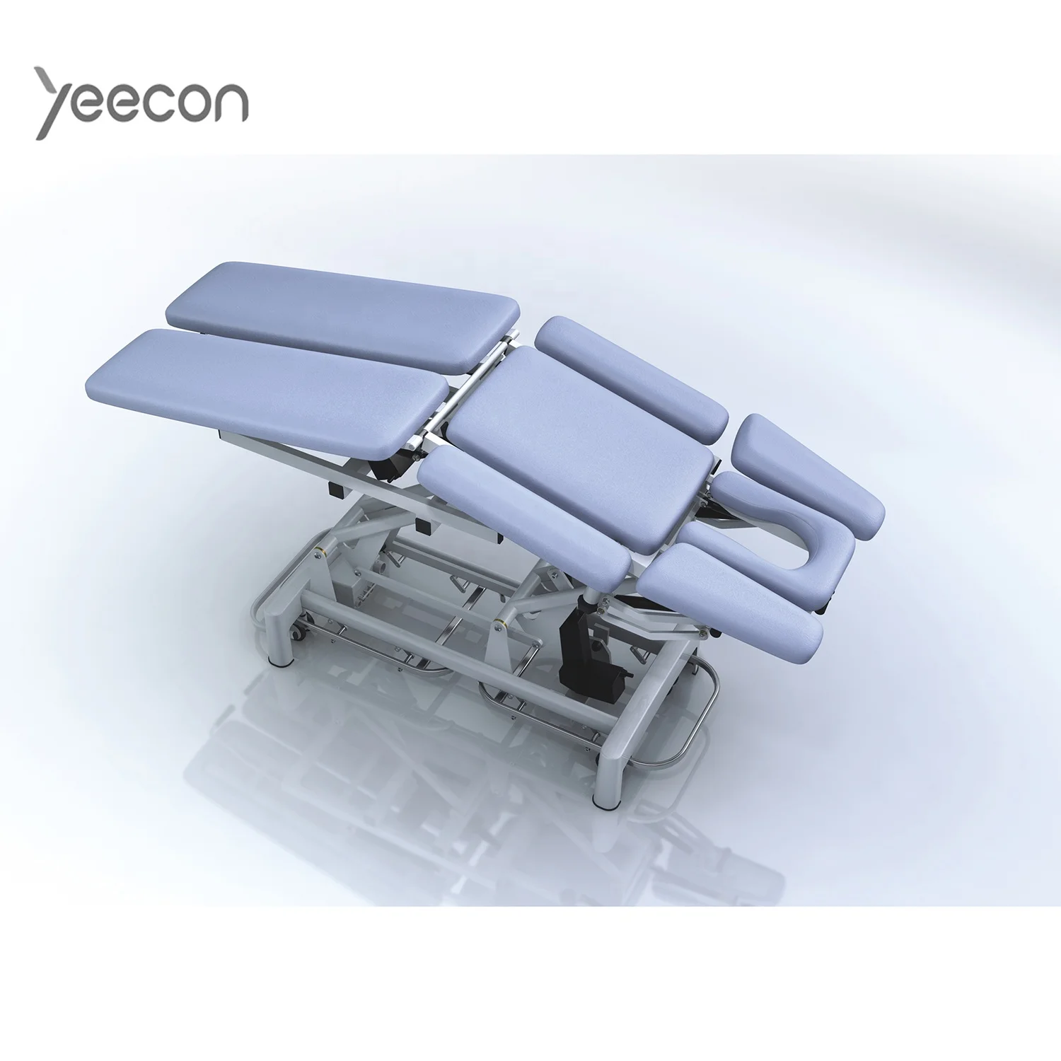 chiropractic table portable eight-section folding pneumatic lift table Adjustment Chiropractic Table