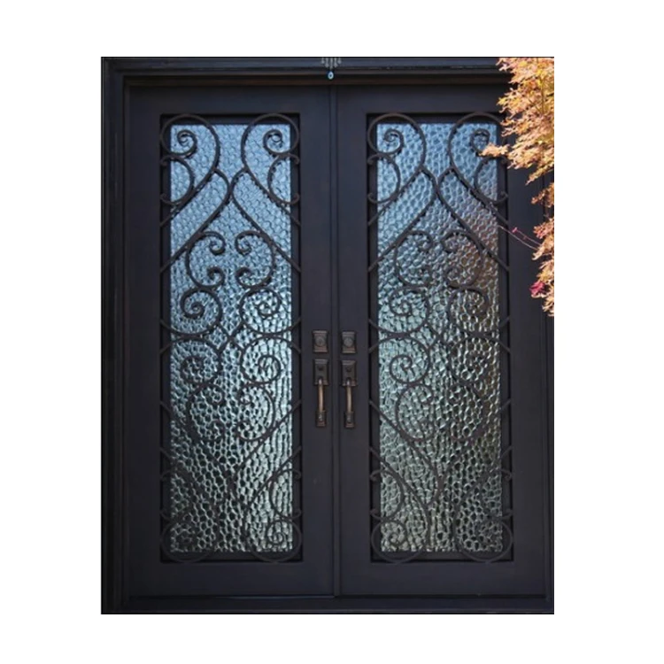 Doors And For Wrought Window Profile 7Cm Sliding Pulley Flat Entrance Designs Price 36 X80 Sg-150031 Steel In Iron Door